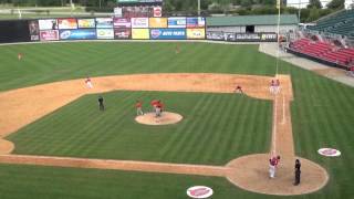 Mudcats win in extra innings [upl. by Eppes]