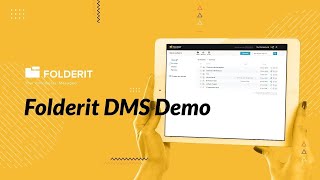 Document Management System Software Demo  Tutorial  Overview FOLDERIT [upl. by Epifano]