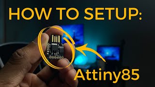 How To Program ATTINY85 In Arduino IDE Digispark Board [upl. by Lehcsreh795]