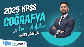 36 KPSS 2025 COĞRAFYA ENGİN ERAYDIN TÜRKİYENİN BEŞERİ COĞRAFYASI  2 [upl. by Tattan]