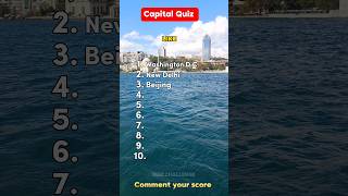 Can You Guess these Countries Capitals quiz capital country guess shortsfeed [upl. by Jemma]