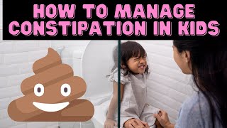 How to PREVENT and TREAT CONSTIPATION IN CHILDREN  Doctor ODonovan explains [upl. by Harmonia]