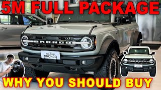 2024 Ford Bronco Outer Banks Sasquatch SUV Review Test Drive [upl. by Aicillyhp205]