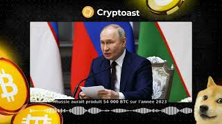 Un des leaders mondiaux quot  Vladimir Poutine encense les capacités de mining crypto de la Russie [upl. by Germain]