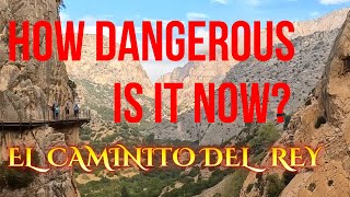 Caminito del Rey famed as the quotWorlds Most Dangerous Hikequot [upl. by Inami]