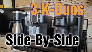 Keurig KDuo vs The KDuo Plus amp Duo Essentials They Are All Very Different Machines Heres How [upl. by Kimmie]