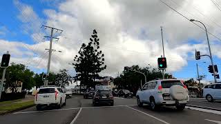 4K Driving Brisbane Murarrie Morningside and Story Bridge Queensland Australia [upl. by Etnod504]