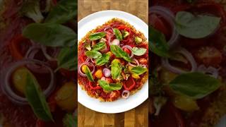 Vegan Cauliflower pizza healthy [upl. by Rene]