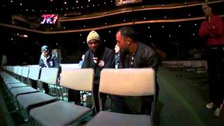 Joe Rogan Squashes Beef with Rampage  Behind The Scenes at UFC 144 in Japan [upl. by Gniy]