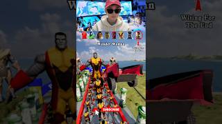 Super Heros Cars vs 500 Boxer vs Jump Challenge😎❌😱shorts beamngdrive [upl. by Iridissa830]