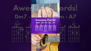 Play along with this great sounding jazzy chord progression Try it out on your guitar [upl. by Hodosh]