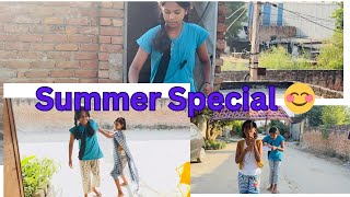 GARMI KA कहर  SUMMER SPECIAL  😊 viralvideo summervibes booster videofeed youtuberviralvideo [upl. by Nirahs]