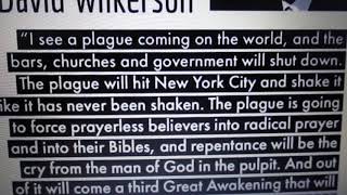 DAVID WILKERSON PROPHECY 1986 quotI see a PLAGUE Coming Upon the Worldquot [upl. by Naillik]