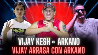 VIJAY vs ARKANO  VIJAY ARRASA CON ARKANO 🤯🔥 [upl. by Katya793]