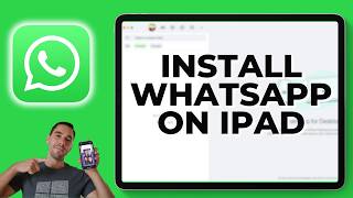 How To Install WhatsApp on iPad 2024 [upl. by Caras]