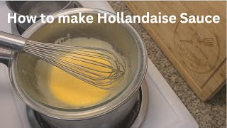 How to make hollandaise sauce [upl. by Adria]