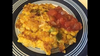 Easy Vegan Corn Fritters  Four Ingredient Recipe [upl. by Lukin982]