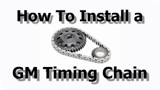 How to Align amp Install a Timing Chain on a Small Block V8 StepbyStep Guide [upl. by Akamahs128]