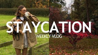 Chloe Hayward STAYCATION VLOG Cosy Autumnal Girls Trip [upl. by Eniroc]