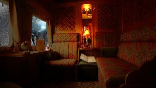 Orient Express ASMR  Train  A Journey from Istanbul to Paris 1930  Turkish Baklava And Coffee [upl. by Bennink565]