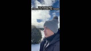 Canada life Quebec City Donnacona Cinematic View during winter season [upl. by Pierrepont]