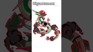 Top 6 Strongest Legendary Pokemon Gigantamax from drawing  Gigantamax Rayquaza  POKEMON [upl. by Auoy617]