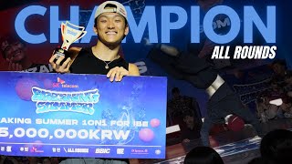 Bboy Phil Wizard Recap  Champion  All Rounds  SKT Breaking Summer Korea 2024 [upl. by Izmar69]