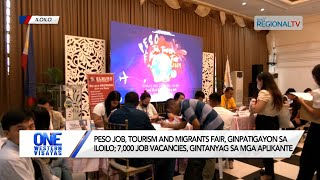 One Western Visayas PESO job tourism and migrants fair ginpatigayon sa Iloilo [upl. by Damara]