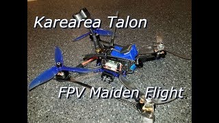 Karearea Talon  FPV Maiden Flight [upl. by Nils]