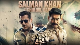 Salman Khan  Chulbul Pandey Entry Song in Singham Again  Salman Khan  Ajay Devgn  Rohit Shetty [upl. by Akinna]