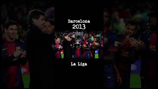 Barcelona La Liga Victories from 2000 to 2024 [upl. by Ylim]