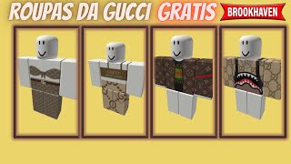 IDS CODES DE ROUPAS DA GUCCI BROOKHAVEN Roblox [upl. by Dorsey]