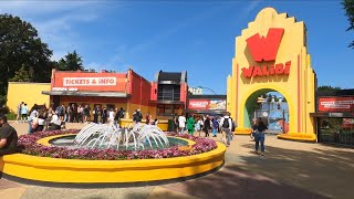 Walibi Holland walkthrough 4K 2023 [upl. by Cointon]