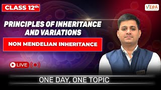 Non Mendelian Inheritance  Principles of Inheritance and Variations  class 12  Biology [upl. by Adnanref]