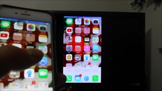 iPhone6（スマホ）の画面をTVに無線で飛ばす（ミラーリング）！～第2弾～WiFiルーターがなくてもダイレクト接続できる！ [upl. by Ontine]