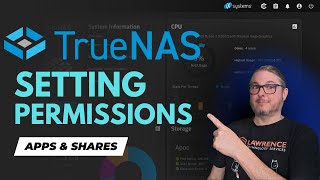 TrueNAS Scale A StepbyStep Guide to Dataset Shares and App Permissions [upl. by Trebloc]