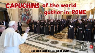 GG News 3  The Capuchins meet in Rome Fr Nelson Lobo OFM Cap [upl. by Akimit]