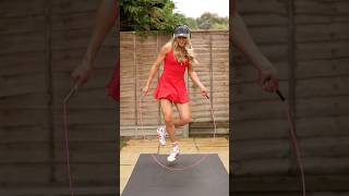 Get down on it 💃🏼 jumprope skipping footwork tricks dance speed [upl. by Sedicla]