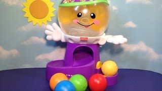 Fisher Price Laugh amp Learn Count and Color Gumball Machine Count Candy Gumballs [upl. by Amora]