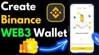 How to Create Binance Web3 Wallet  Step by Step web3wallet moonbixairdrop [upl. by Valsimot807]