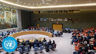 Ukraine Emergency Security Council Meeting full  United Nations [upl. by Ardnasirk]