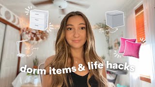 My Favorite Dorm Items amp College Life Hacks [upl. by Petromilli]