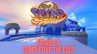 Game Completion 3 Spyro Year of the Dragon PS1  Episode 8  COMPLETING THE COLD [upl. by Borrell]