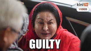 Rosmah found guilty cries in court [upl. by Ennahoj]