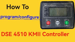 How To Program  Configure DSE KMII Controller [upl. by Eerbua]