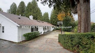 RARE 💎Elegant Home with Pool in Vancouver’s Prestigious Southlands ❤️ 3522 SW Marine Dr Vancouver [upl. by Aicilaf]