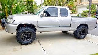 1st Gen Tundra Camburg Prerunner Build 35quot Tires [upl. by Nelleoj]