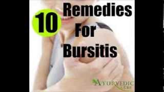 10 Home Remedies For Bursitis [upl. by Eimyaj]