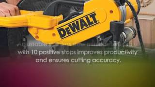 DEWALT DW718 12 Inch Double Bevel Slide Compound Miter Saw Revew [upl. by Aihsenor]