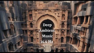 Ambient Music  Barabar caves 344 Hz Resonance [upl. by Colligan]